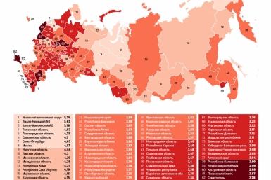 Хабаровск занимает 44 место в списке самых богатых и самых бедных городов России Скриншот